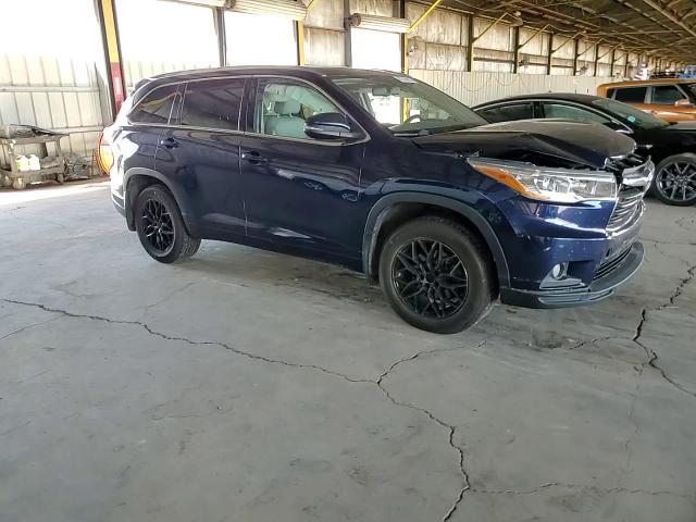 2016 Toyota Highlander Xle VIN: 5TDJKRFH6GS302805 Lot: 80314205