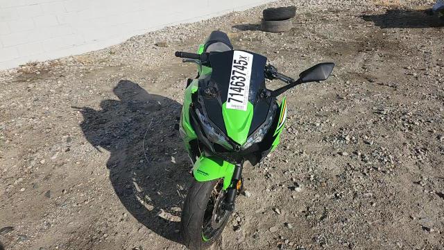 2025 Kawasaki Ex650 P VIN: ML5EXEP12SDAF6345 Lot: 71463745