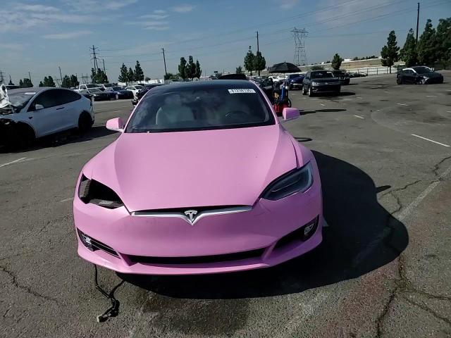 2020 Tesla Model S VIN: 5YJSA1E2XLF415452 Lot: 81238135