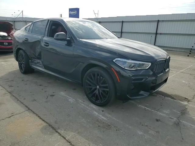 2022 BMW X6 xDrive40I VIN: 5UXCY6C07N9M31036 Lot: 81837185