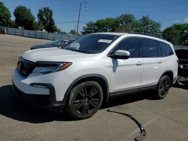 2022 Honda Pilot Black VIN: 5FNYF6H75NB076229 Lot: 71404505