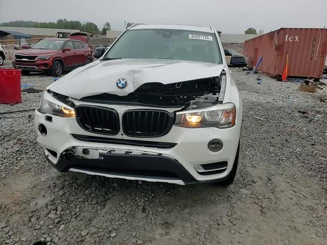 2017 BMW X3 xDrive28I VIN: 5UXWX9C52H0T11411 Lot: 84207755