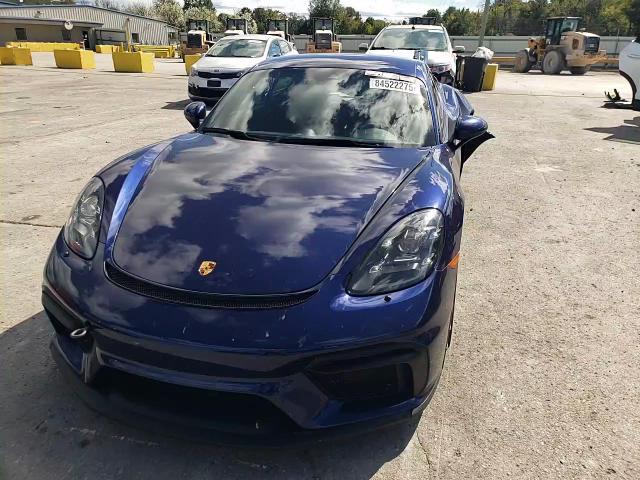 2021 Porsche Cayman Gt4 VIN: WP0AC2A81MK289105 Lot: 84522275