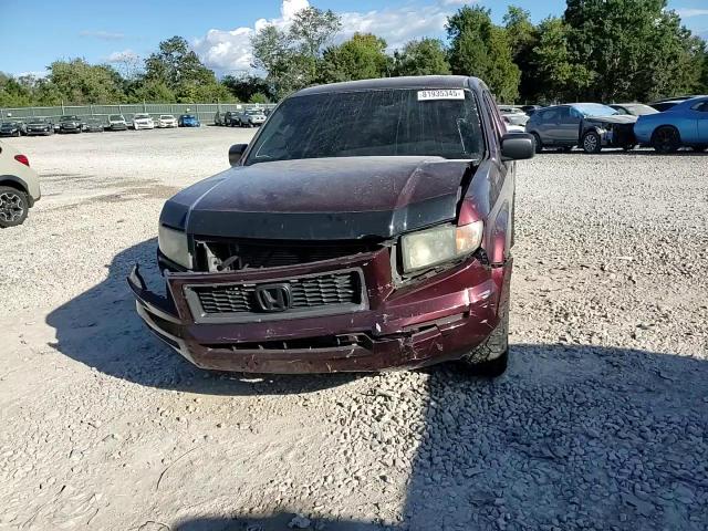 2007 Honda Ridgeline Rtx VIN: 2HJYK16367H516255 Lot: 81935345