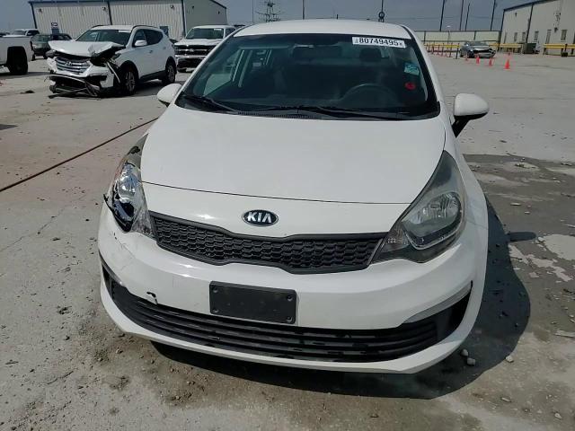 2017 Kia Rio Lx VIN: KNADM4A35H6109582 Lot: 80749495