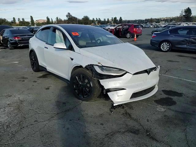 2021 Tesla Model X VIN: 5YJXCBE5XMF326451 Lot: 80110565