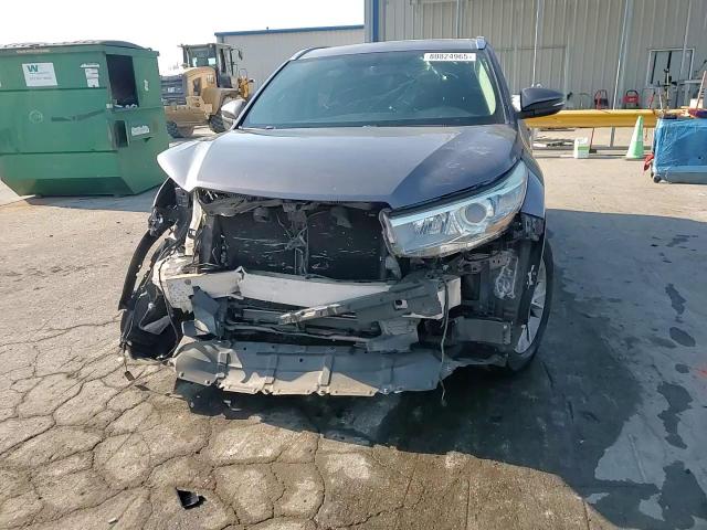 2015 Toyota Highlander Xle VIN: 5TDKKRFHXFS054593 Lot: 80824965