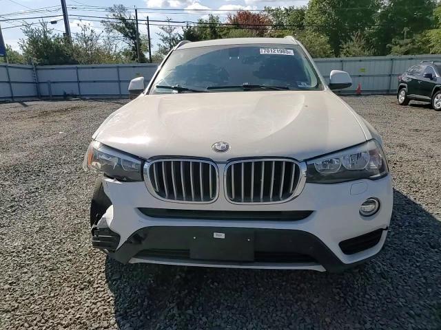 2016 BMW X3 xDrive28I VIN: 5UXWX9C51G0D69284 Lot: 70121985