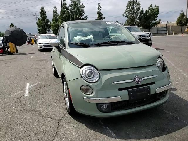 2015 Fiat 500 Lounge VIN: 3C3CFFCR2FT550082 Lot: 84221465