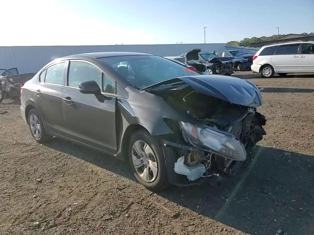 2013 Honda Civic Lx VIN: 2HGFB2F57DH552357 Lot: 80026585