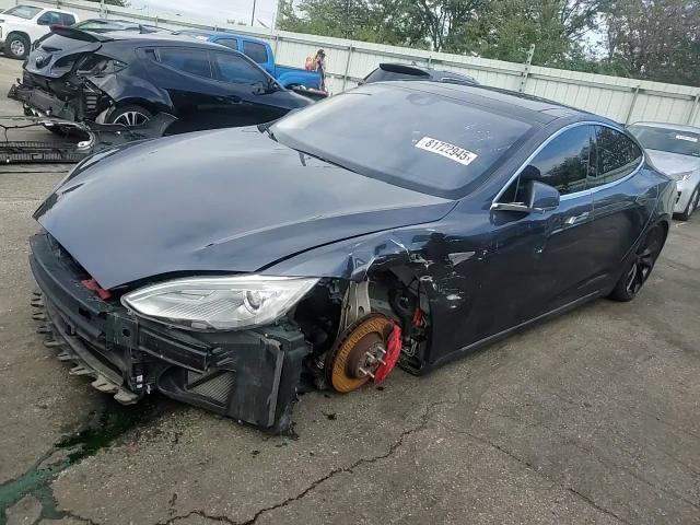 2014 Tesla Model S VIN: 5YJSA1H24EFP66713 Lot: 81722945