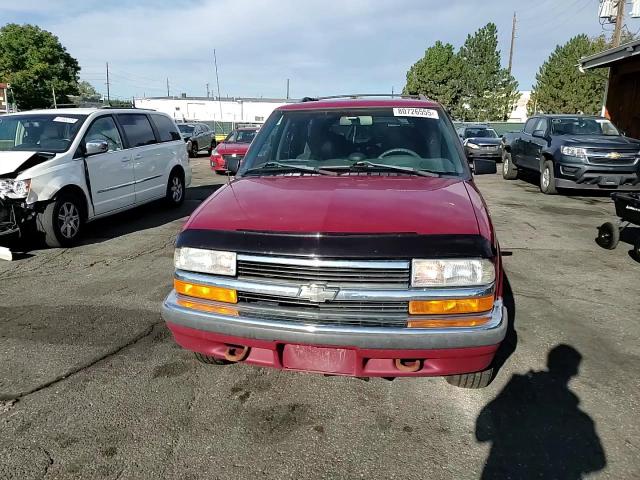 1998 Chevrolet Blazer VIN: 1GNDT13W6W2167188 Lot: 80726555