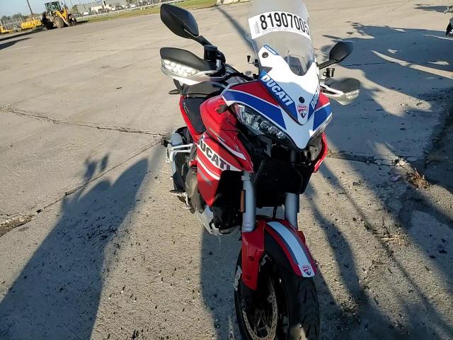 2015 Ducati Multistrada 1200 VIN: ZDM12BWW6FB004190 Lot: 81907005