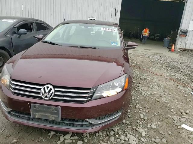 2012 Volkswagen Passat Se VIN: 1VWBP7A30CC087775 Lot: 81646005