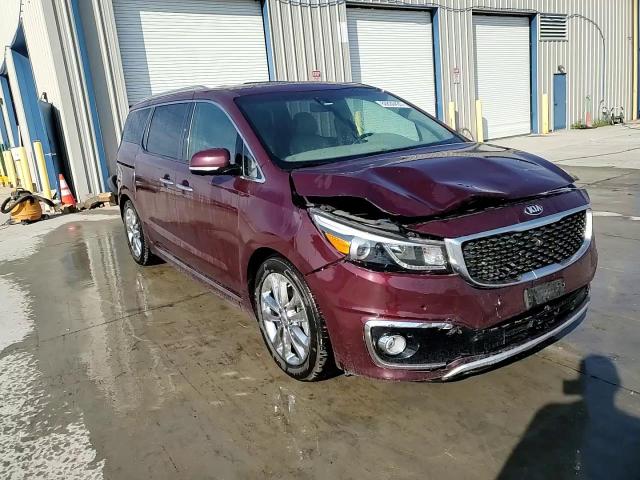 2016 Kia Sedona Sxl VIN: KNDME5C10G6125432 Lot: 80830435