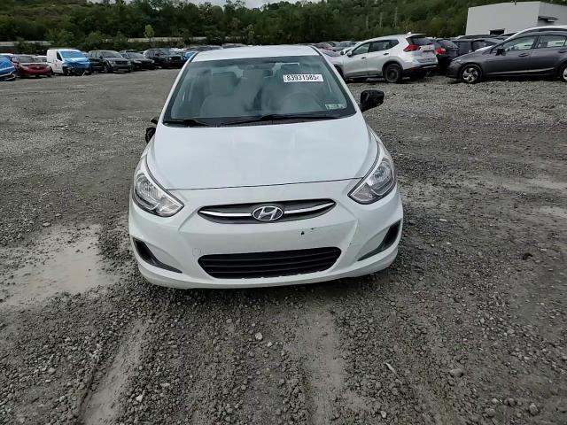 2017 Hyundai Accent Se VIN: KMHCT4AE6HU376353 Lot: 83931585
