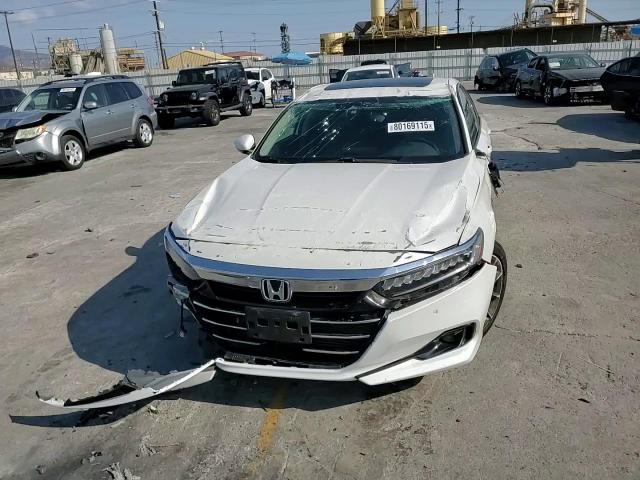 2021 Honda Accord Exl VIN: 1HGCV1F58MA020196 Lot: 80169115