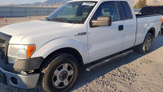 2013 Ford F150 Super Cab VIN: 1FTEX1CM2DFC36545 Lot: 70958805