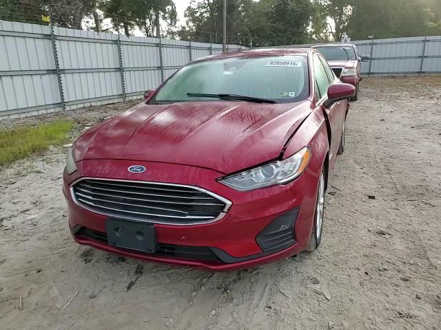 2019 Ford Fusion Se VIN: 3FA6P0LU5KR206217 Lot: 82058915