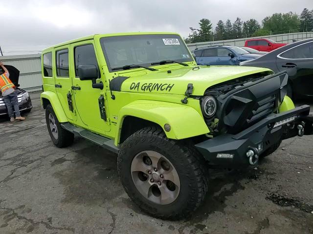 2016 Jeep Wrangler Unlimited Sahara VIN: 1C4BJWEG3GL335227 Lot: 71372495