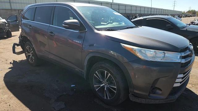 2018 Toyota Highlander Hybrid VIN: 5TDBGRFH1JS038776 Lot: 81881635