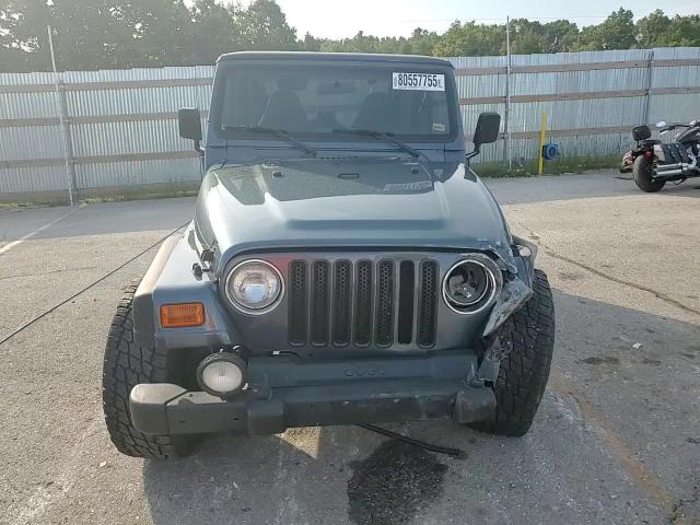 2002 Jeep Wrangler / Tj Sport VIN: 1J4FA49S22P715529 Lot: 80557755