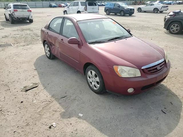 2004 Kia Spectra Lx VIN: KNAFE121345020448 Lot: 80732035