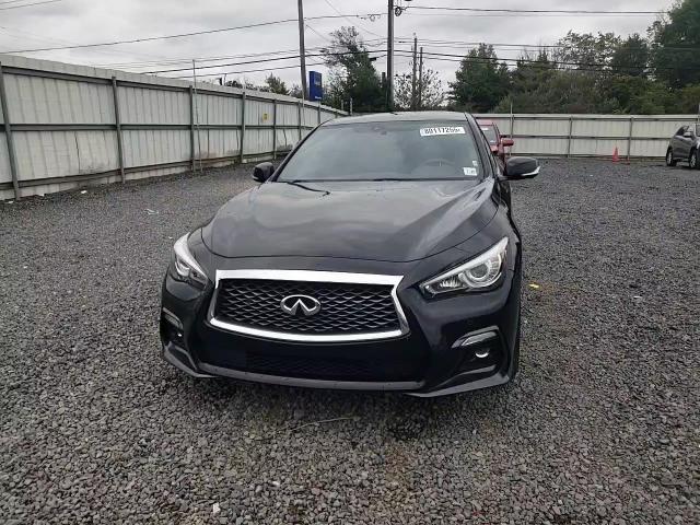 2020 Infiniti Q50 Red Sport 400 VIN: JN1FV7AR2LM660574 Lot: 80117255