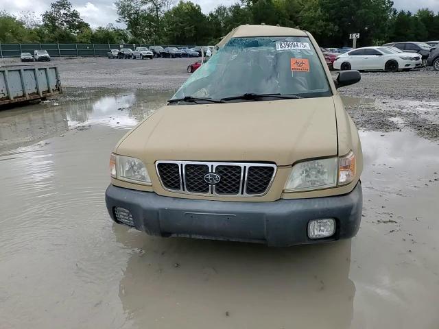 2001 Subaru Forester L VIN: JF1SF63541G722040 Lot: 83980475