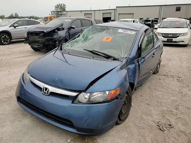 2007 Honda Civic Lx VIN: 1HGFA16557L113825 Lot: 71605775