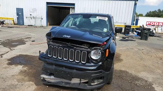 2018 Jeep Renegade Sport VIN: ZACCJBAB1JPH10073 Lot: 70728345