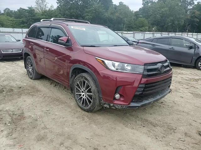 2018 Toyota Highlander Se VIN: 5TDJZRFH8JS549438 Lot: 80470285