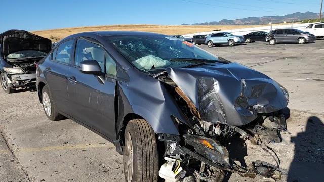 2012 Honda Civic Lx VIN: 19XFB2F59CE387467 Lot: 80744435