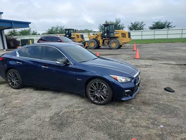 2016 Infiniti Q50 Red Sport 400 VIN: JN1FV7AR9GM451595 Lot: 81738115