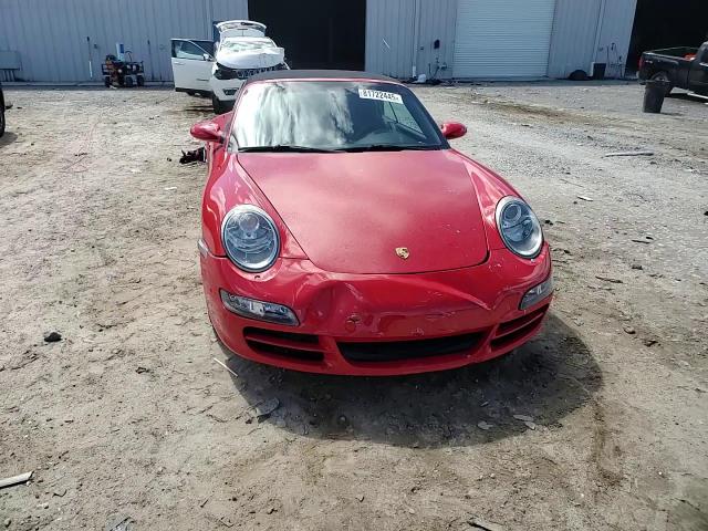 2007 Porsche 911 Carrera S Cabriolet VIN: WP0CB29977S775530 Lot: 81722445