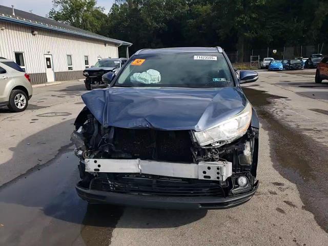 2016 Toyota Highlander Xle VIN: 5TDJKRFH1GS500515 Lot: 71423595