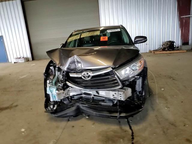 2014 Toyota Highlander Limited VIN: 5TDDKRFH6ES051813 Lot: 71822915