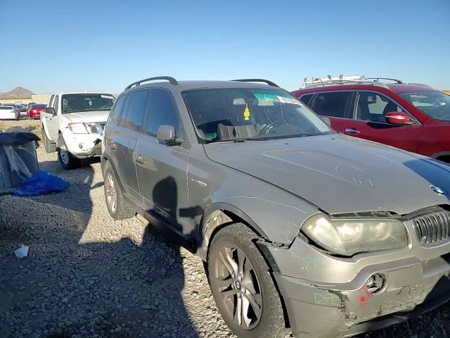 2007 BMW X3 3.0Si VIN: WBXPC93447WF15539 Lot: 81730455
