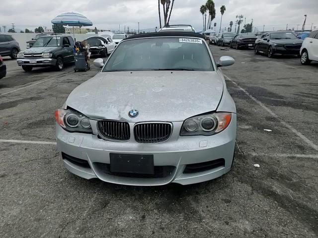 2008 BMW 135 I VIN: WBAUN93518VF55682 Lot: 84263835