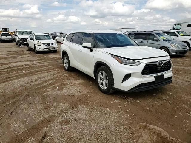 2021 Toyota Highlander L VIN: 5TDCZRAH8MS527573 Lot: 80402865