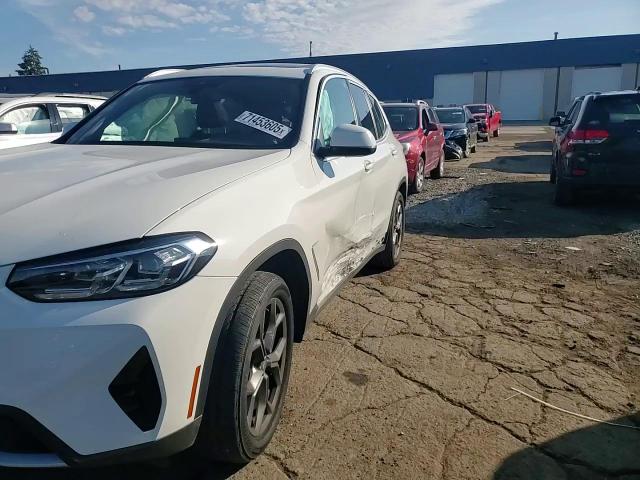 2024 BMW X3 xDrive30I VIN: 5UX53DP09R9U77592 Lot: 71453605