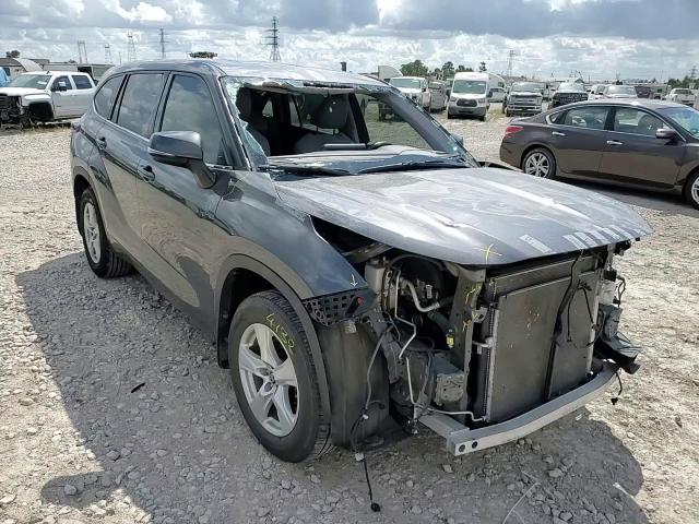 2021 Toyota Highlander L VIN: 5TDZZRAH9MS535787 Lot: 81727785