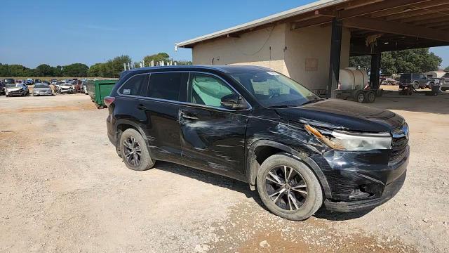 2016 Toyota Highlander Xle VIN: 5TDJKRFH8GS280192 Lot: 71908765