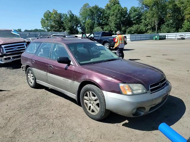 2001 Subaru Legacy Outback VIN: 4S3BH665617603258 Lot: 71412725