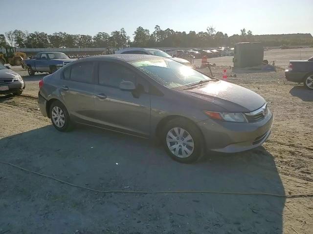 2012 Honda Civic Lx VIN: 19XFB2F50CE104227 Lot: 80176805