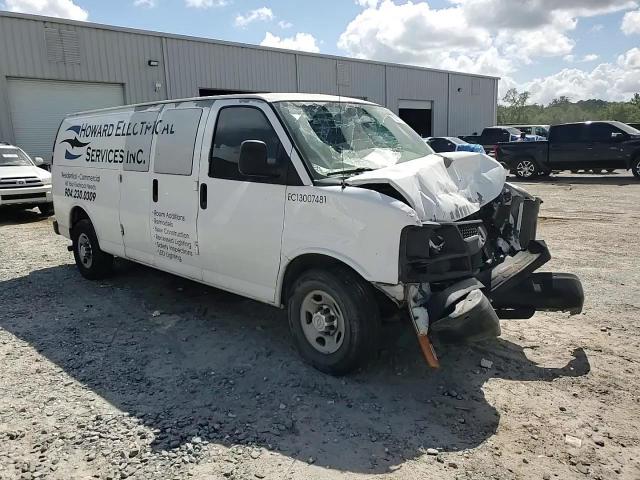 2013 Chevrolet Express G2500 VIN: 1GCWGGCG3D1100889 Lot: 70627775