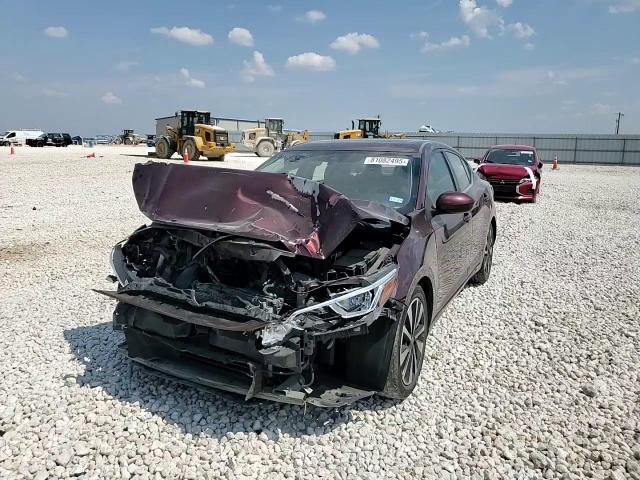 2022 Nissan Sentra Sv VIN: 3N1AB8CV9NY301077 Lot: 81082495