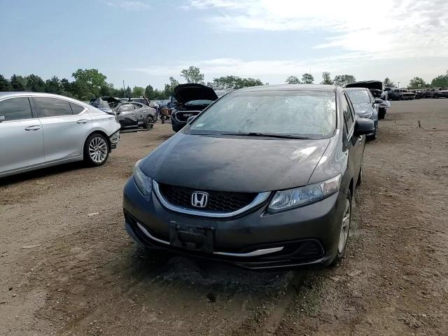 2013 Honda Civic Lx VIN: 2HGFB2F57DH593538 Lot: 80292655