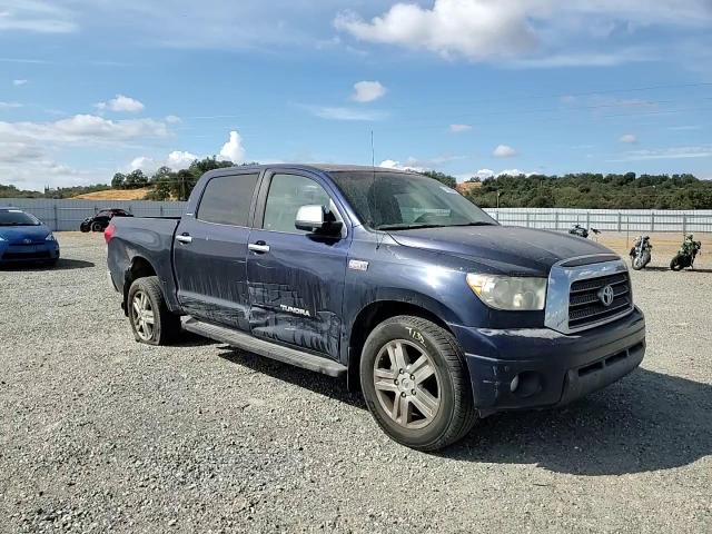 2008 Toyota Tundra Crewmax Limited VIN: 5TFEV58108X049803 Lot: 71689895