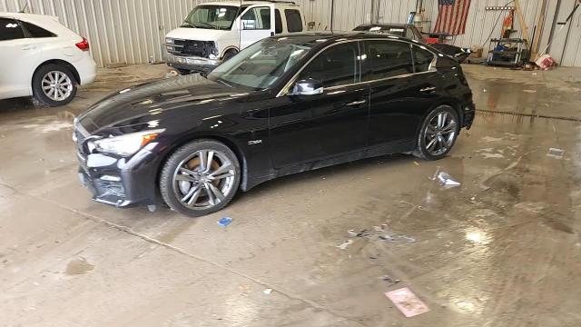 2016 Infiniti Q50 Red Sport 400 VIN: JN1FV7AR1GM450201 Lot: 81617945